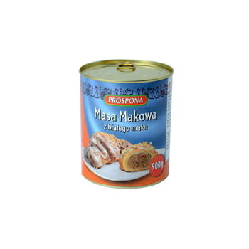 PROSPONA MASA MAKOWA Z BIAŁEGO MAKU 900G zakupy dla domu i biura 69695500