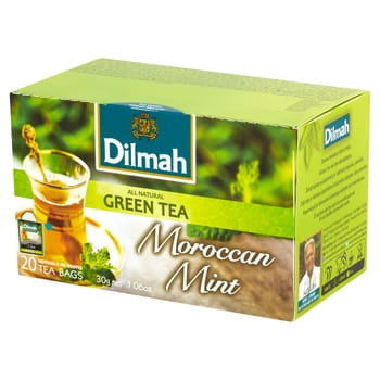 Dilmah MOROCCAN MINT 20 KOPERT HERBATA ZIELONA