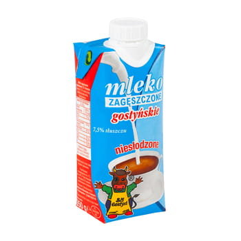 top Gostyń Mleko zagęszczone niesłodzone 7,5% 350ml SP.056.014/4