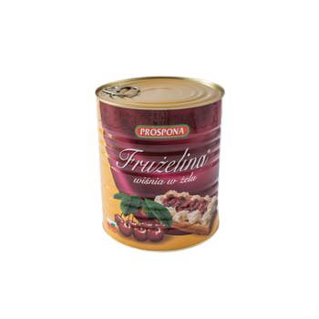 Prospona Frużelina wiśnia w żelu 3,2kg
