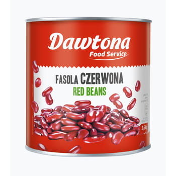 Fasola czerwona konserwowa 2600g Dawtona