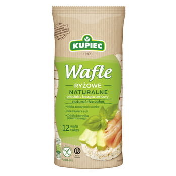 Kupiec Wafle ryżowe naturalne 100 g