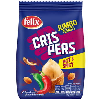 Felix Orzeszki ziemne Crispers Hot & Spice 125g CFEL.9336