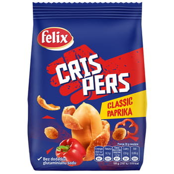 Felix FEL.CRISPERS PAPRYKA 140G 140 G 604362