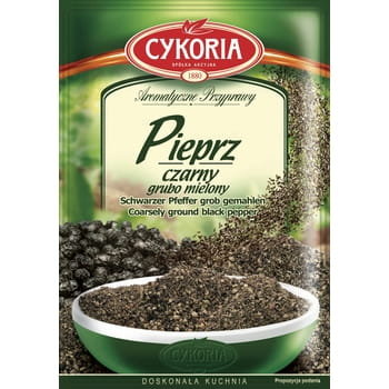 Cykoria PIEPRZ CZARNY GRUBO MIELONY 20G zakupy dla domu i biura 49251978