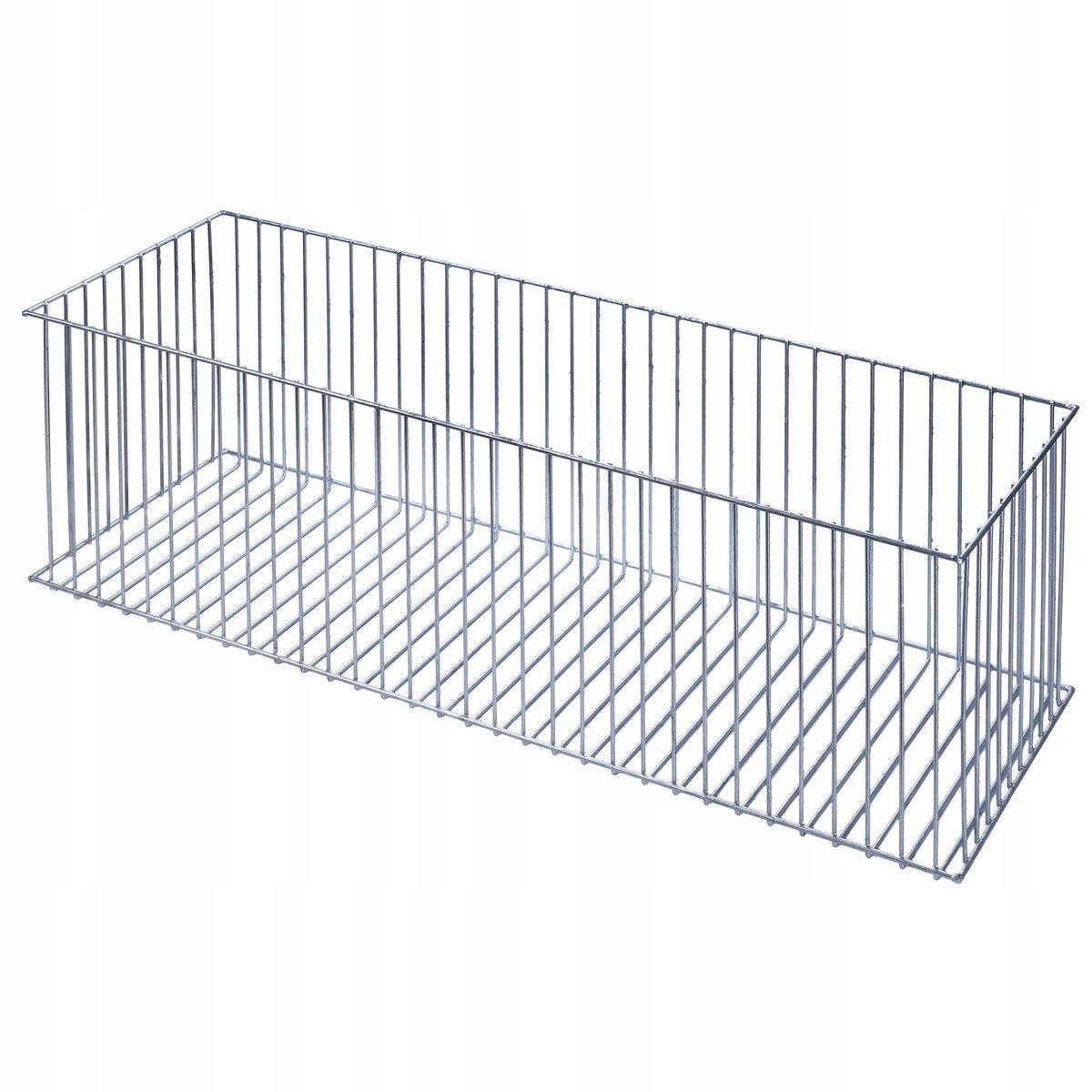 Donica Gabionowa Ogrodowa Ze Stali 98CM Ocynkowana