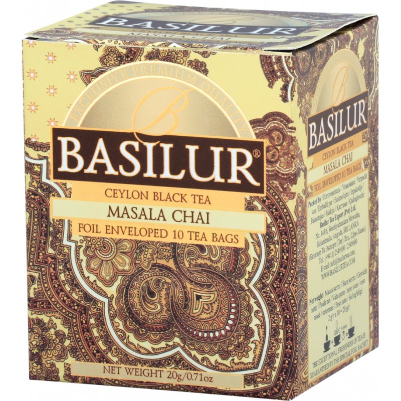 BASILUR BASILUR Herbata Oriental Collection Masala Chai w saszetkach 10x2g WIKR-993290