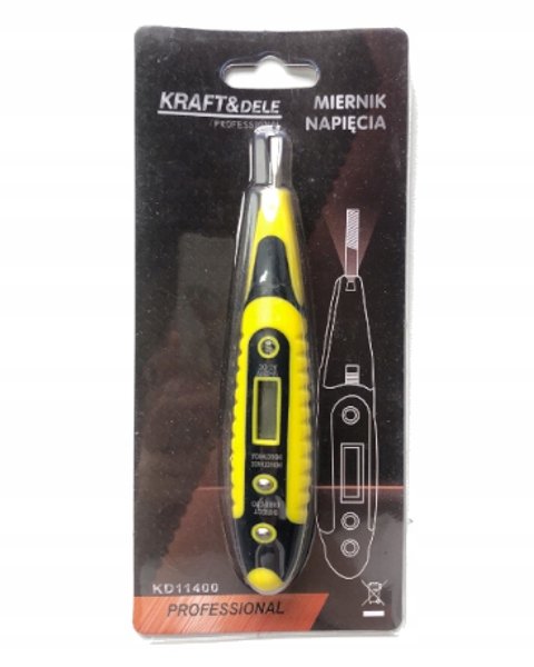 Probówka Tester Próbnik Napięcia Lcd Multimetr
