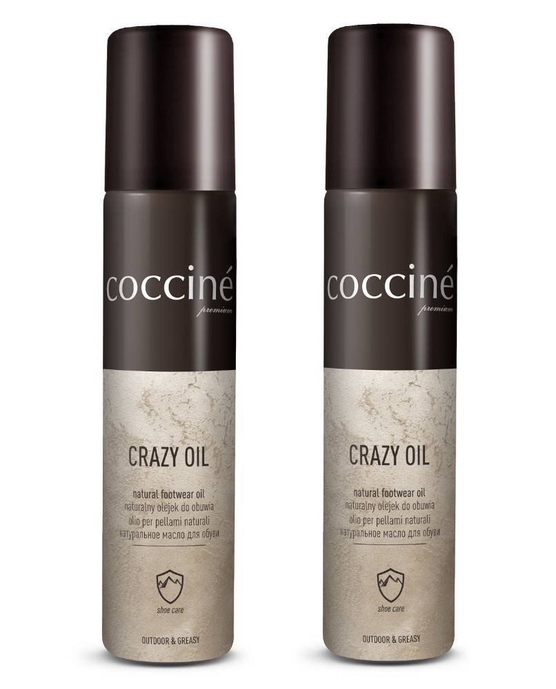 Zestaw 2x coccine crazy oil tłuszcz do zamszu i nubuku