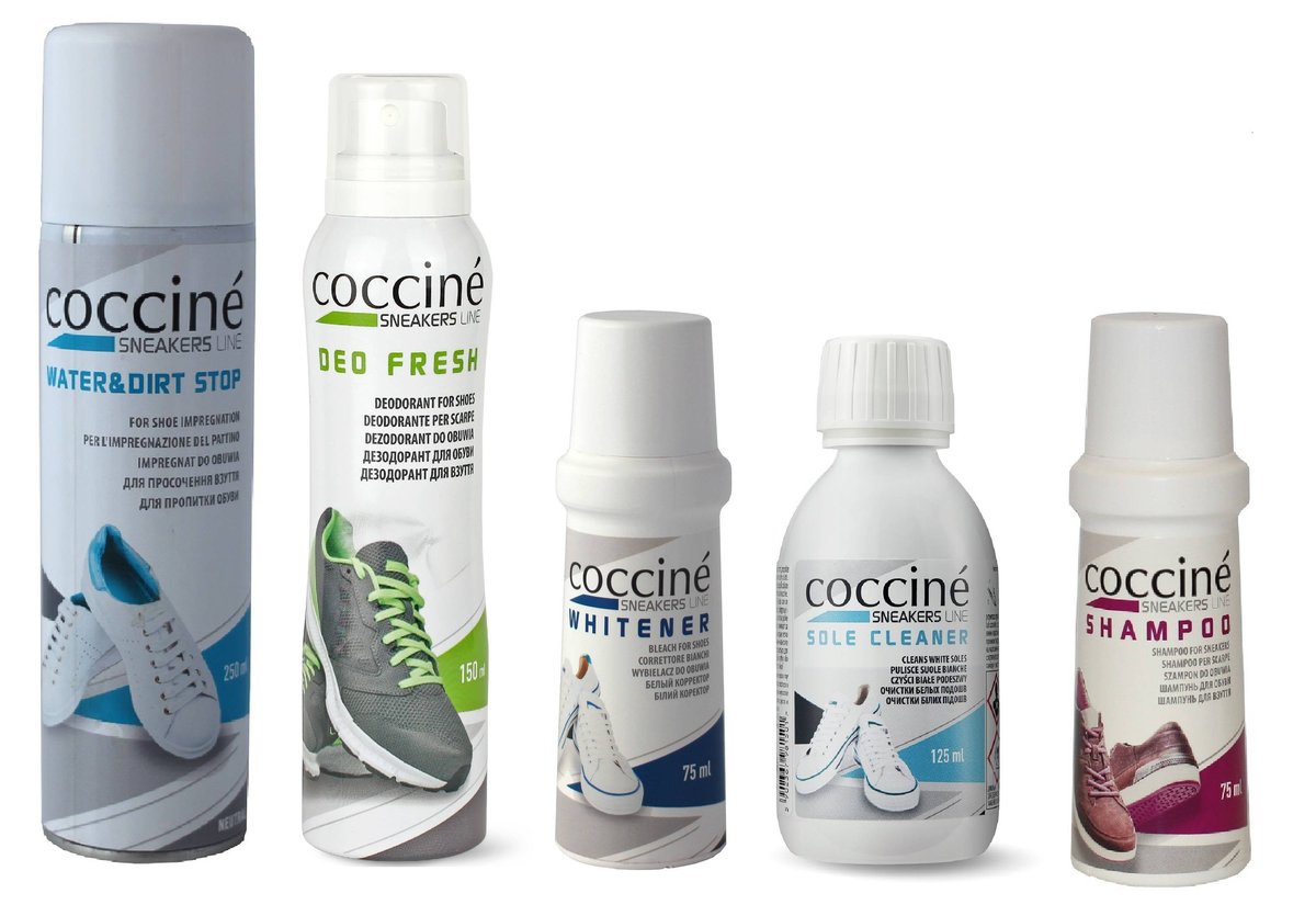 Zestaw do czyszczenia i pielęgnacji sneakers coccine 5w1