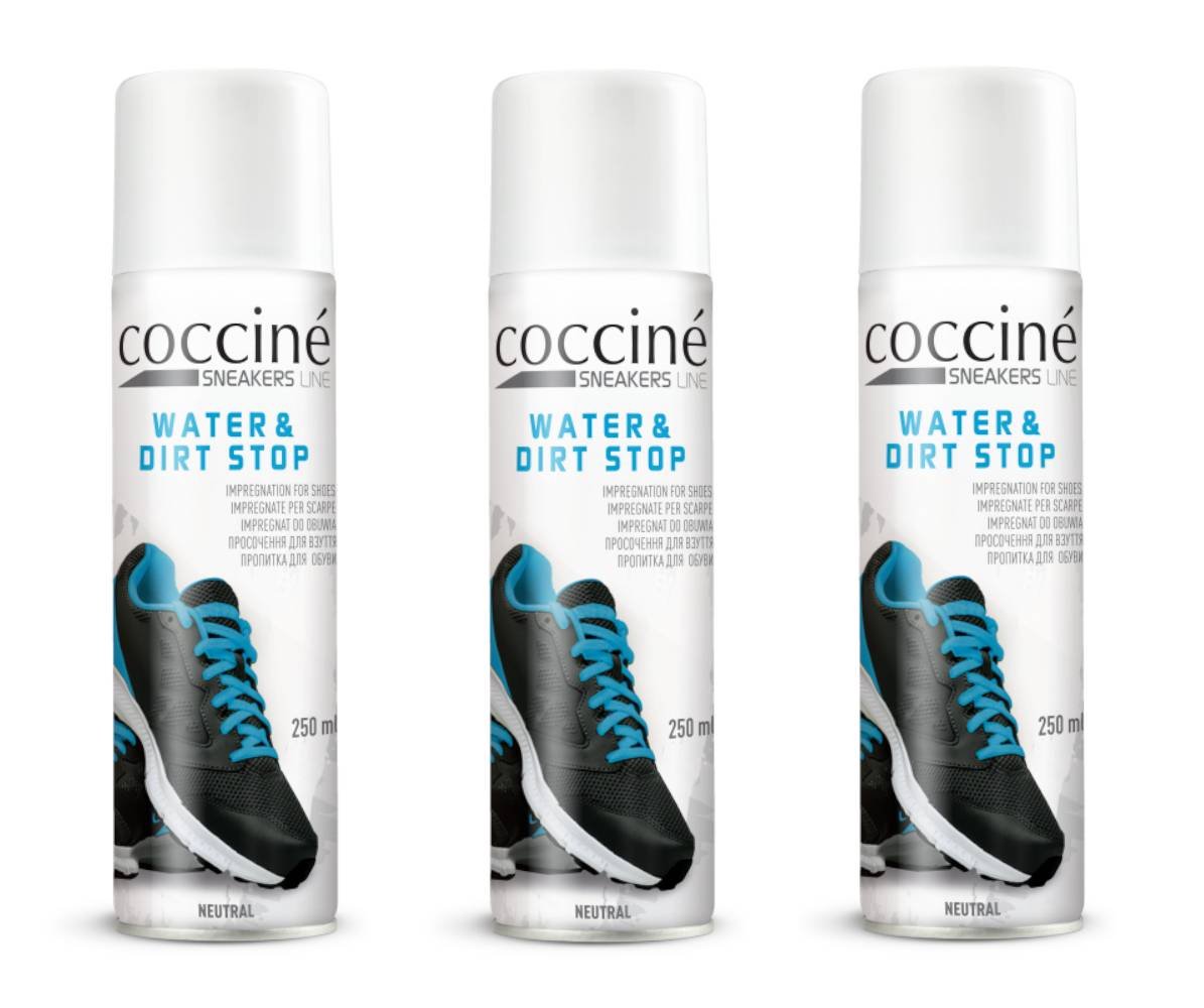 Zestaw 3x coccine water&dirt stop 250 ml