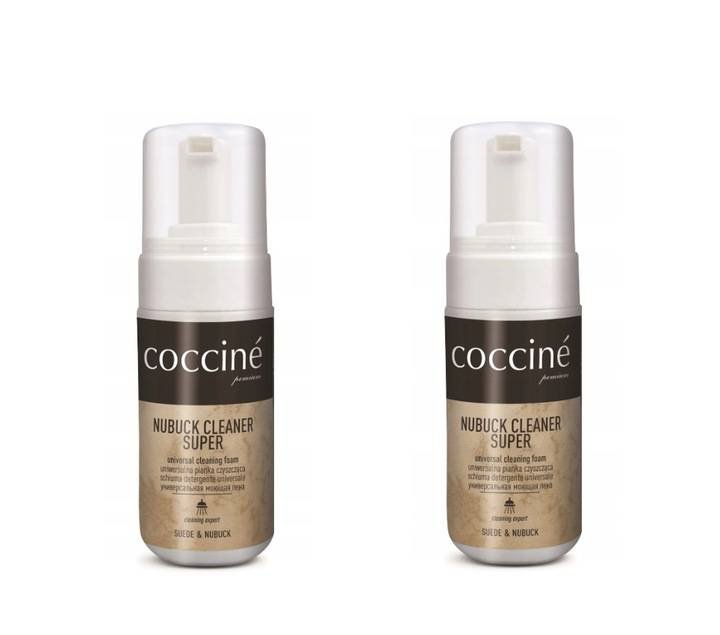 Coccine nubuck cleaner pianka czyszcząca 2x 100 ml