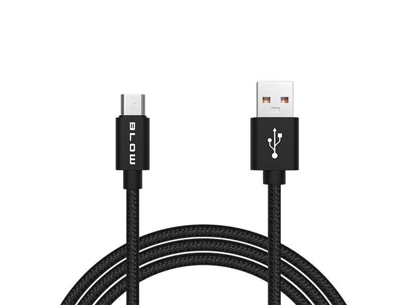 Blow Kabel 5900804090021 (USB M - Micro USB M; 1m; kolor czarny) 2_239015