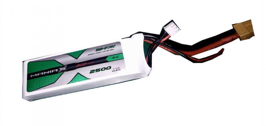 ManiaX 2500mAh 7.4V 10C ManiaX nadajnikowo-odbiornikowy