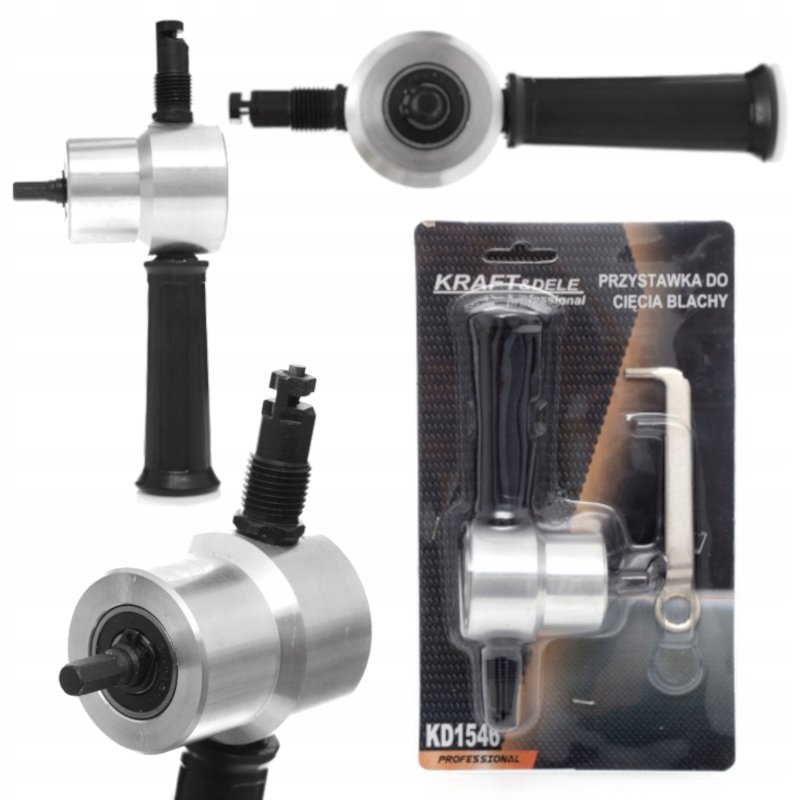 Nożyce do blachy - przystawka do wiertarki KD1546