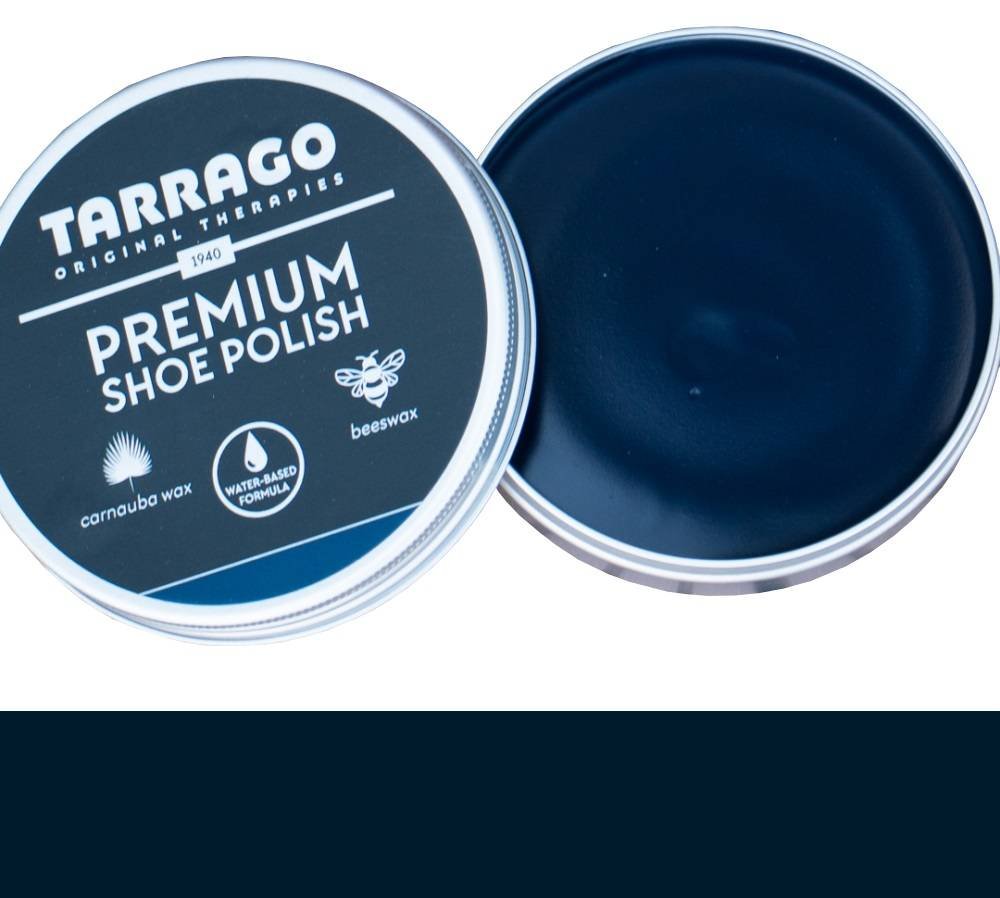Pasta do butów tarrago premium shoe polish 50 ml 017 - granatowy / navy