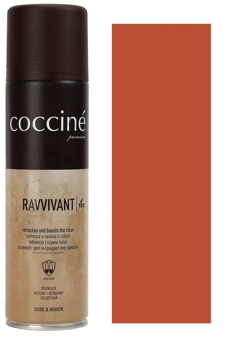 Renowator do zamszu i nubuku ravvivant coccine 250 ml Brązowy 14