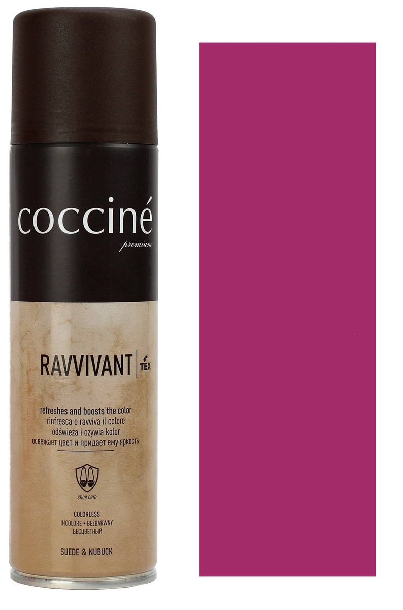 Renowator do zamszu i nubuku ravvivant coccine 250 ml Fuksja 31
