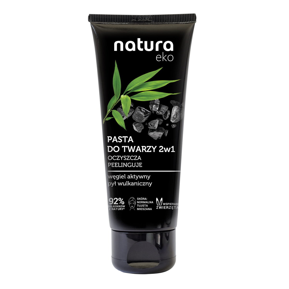 Natura Eko, Pasta Do Twarzy 2W1 Oczyszczająco-Peelingująca 7, 5 ml