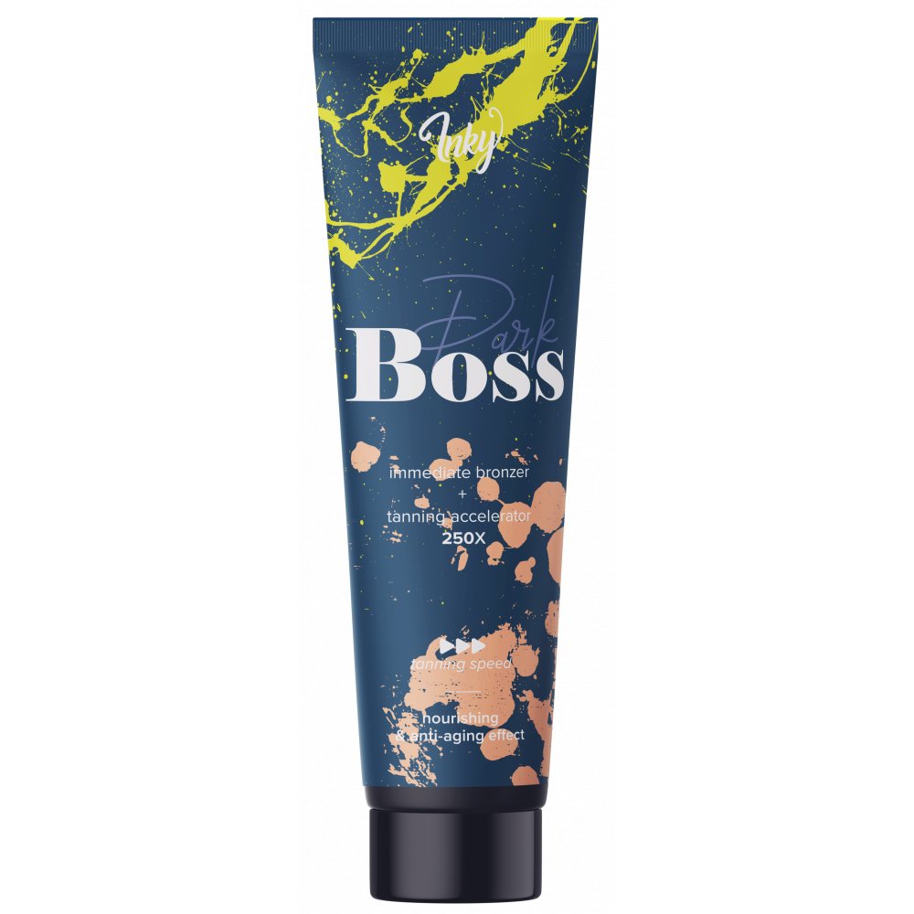 Inky, Dark Boss Bronzer + Przyspieszacz Opalania, 150 ml