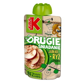 Kubuś Drugie śniadanie Mus jabłko + ryż cynamon 100 g