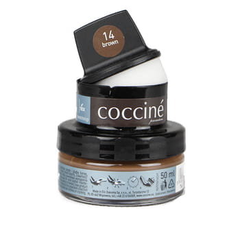 Coccine Nano Wax  - Krem Z Gąbeczką Do Obuwia Brąz 50 Ml