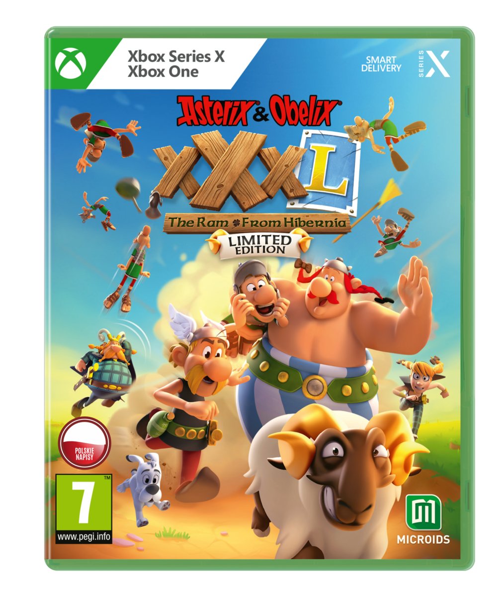 Asterix & Obelix XXXL: The Ram From Hibernia Edycja Limitowana GRA XBOX ONE