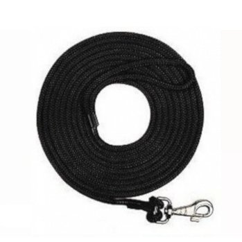 Chaba Smycz linka treningowa czarna 8mm/15m PCHB765