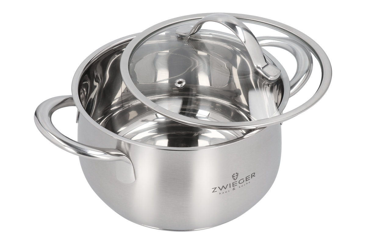 ZWIEGER PRACTI PLUS Garnek z pokrywką 18cm 2,7L