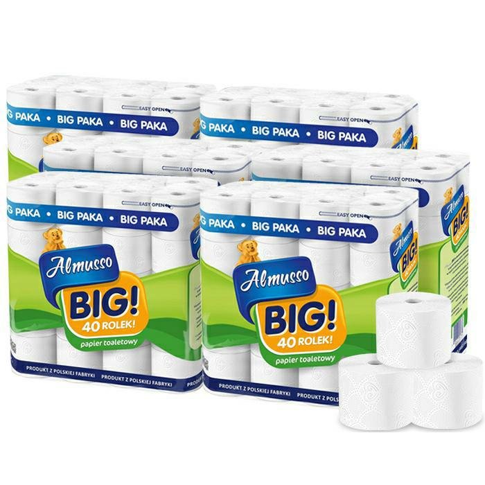 Papier Toaletowy Almusso Big 3 Warstwy 240 Rolek