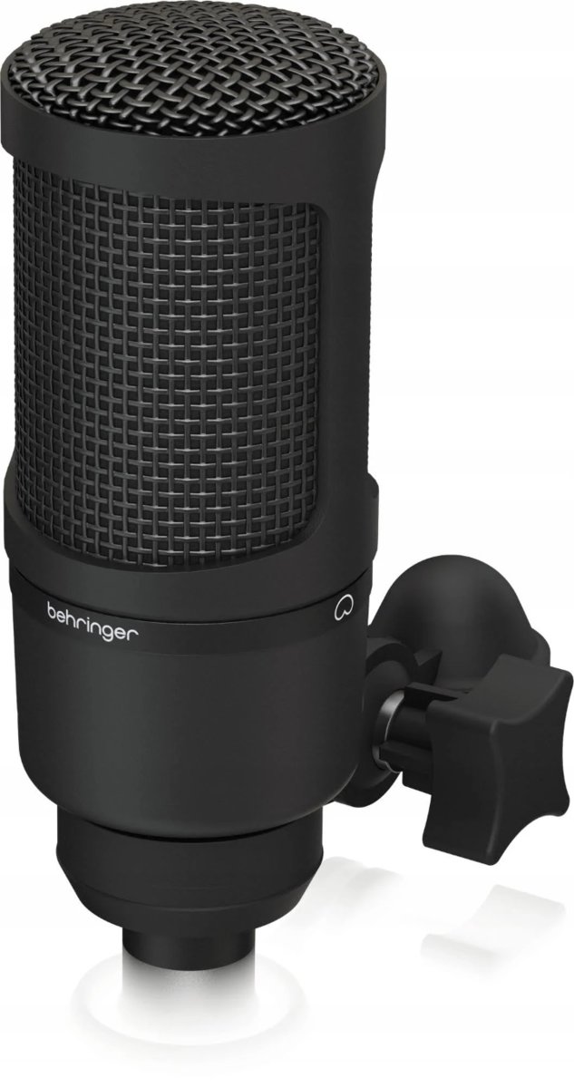 Behringer BX2020 - pojemnościowy mikrofon studyjny z wyjątkowo lekką, pozłacaną membraną I Expresowa wysyłka I 30 dni na zwrot