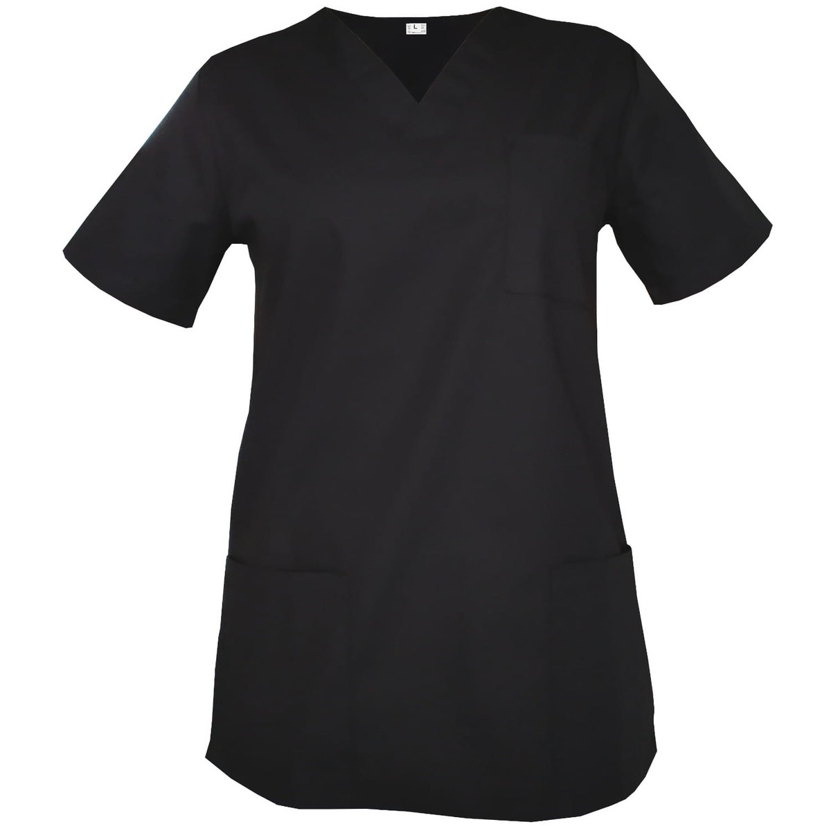 Bluza medyczna, chirurgiczna damska  kolor czarny 4XL