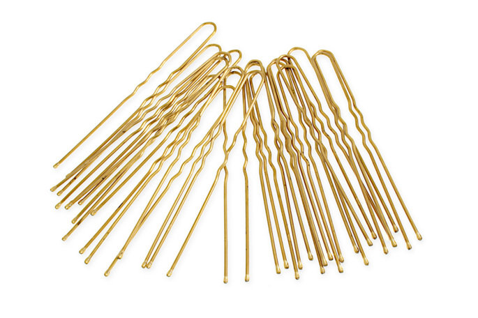 Szpilki Do Koka Kolor Złoty, 20 Sztuk