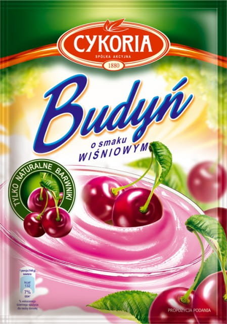 Cykoria BUDYŃ BEZ CUKRU O SMAKU WIŚNIOWYM 5 X 40G. 52004496