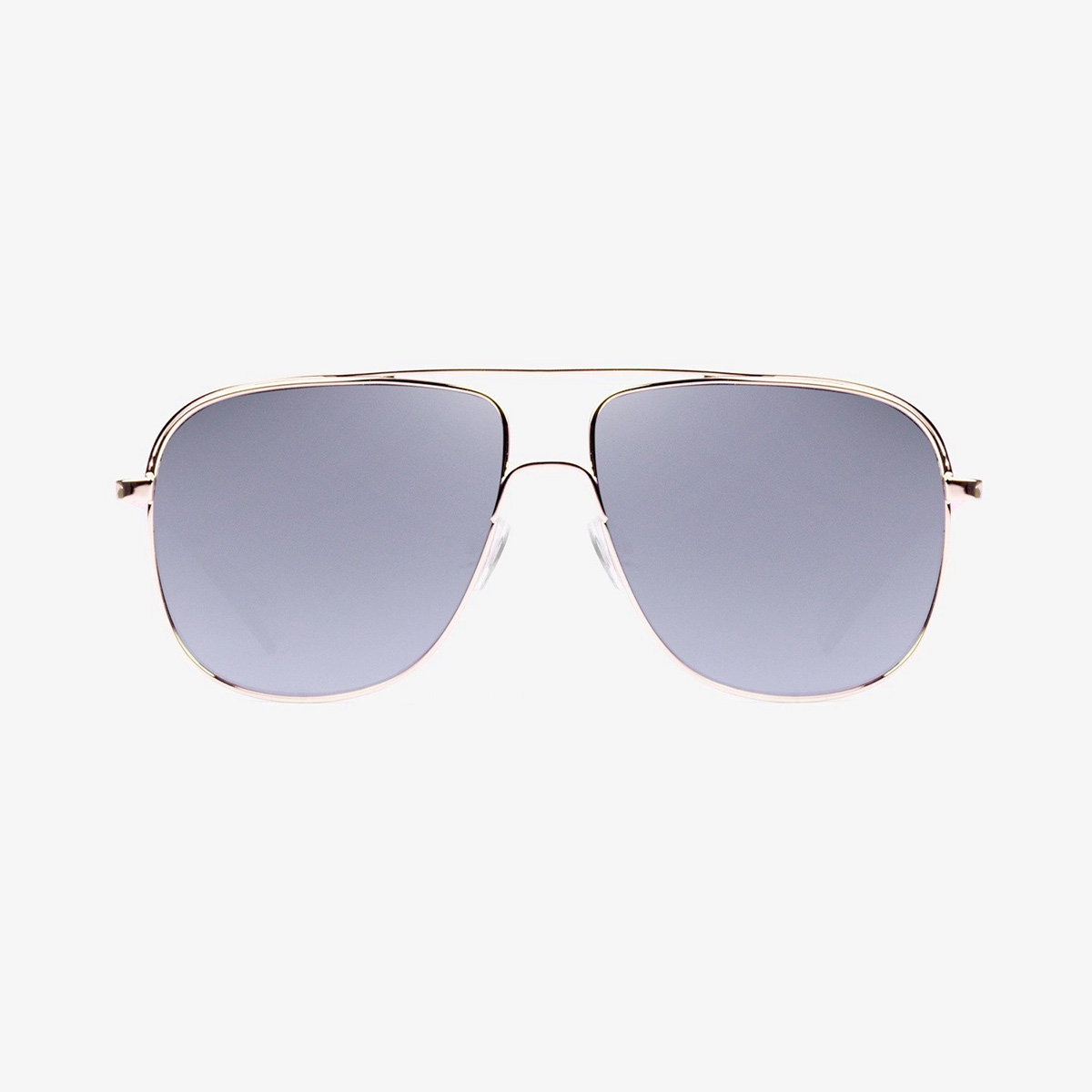 Hawkers Okulary Silver Chrome Teardrop
