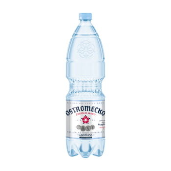Ostromecko Naturalna Woda Mineralna Gazowana Niskosodowa 1,5L