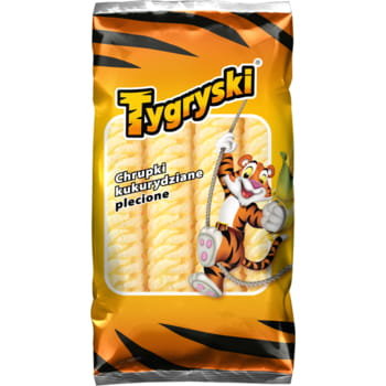 TBM SNACKS Chrupki kukurydziane plecione Tygryski 70 g