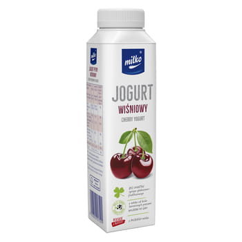 Jogurt Milko 330Ml Wiśniowy