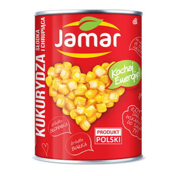 Kukurydza Słodka I Chrupiąca 400G Jamar