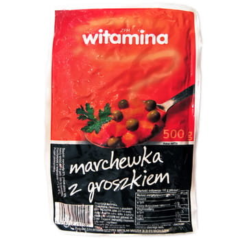 Marchewka Z Groszkiem Pasteryzowana 500 G Witamina