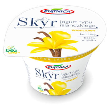 Piątnica - Skyr jogurt typu islandzkiego waniliowy