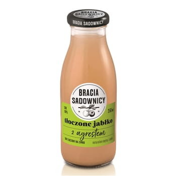 Bracia Sadownicy Bracia Sadownicy Sok tłoczony na zimno z jabłek z agrestem 250 ml () 134619