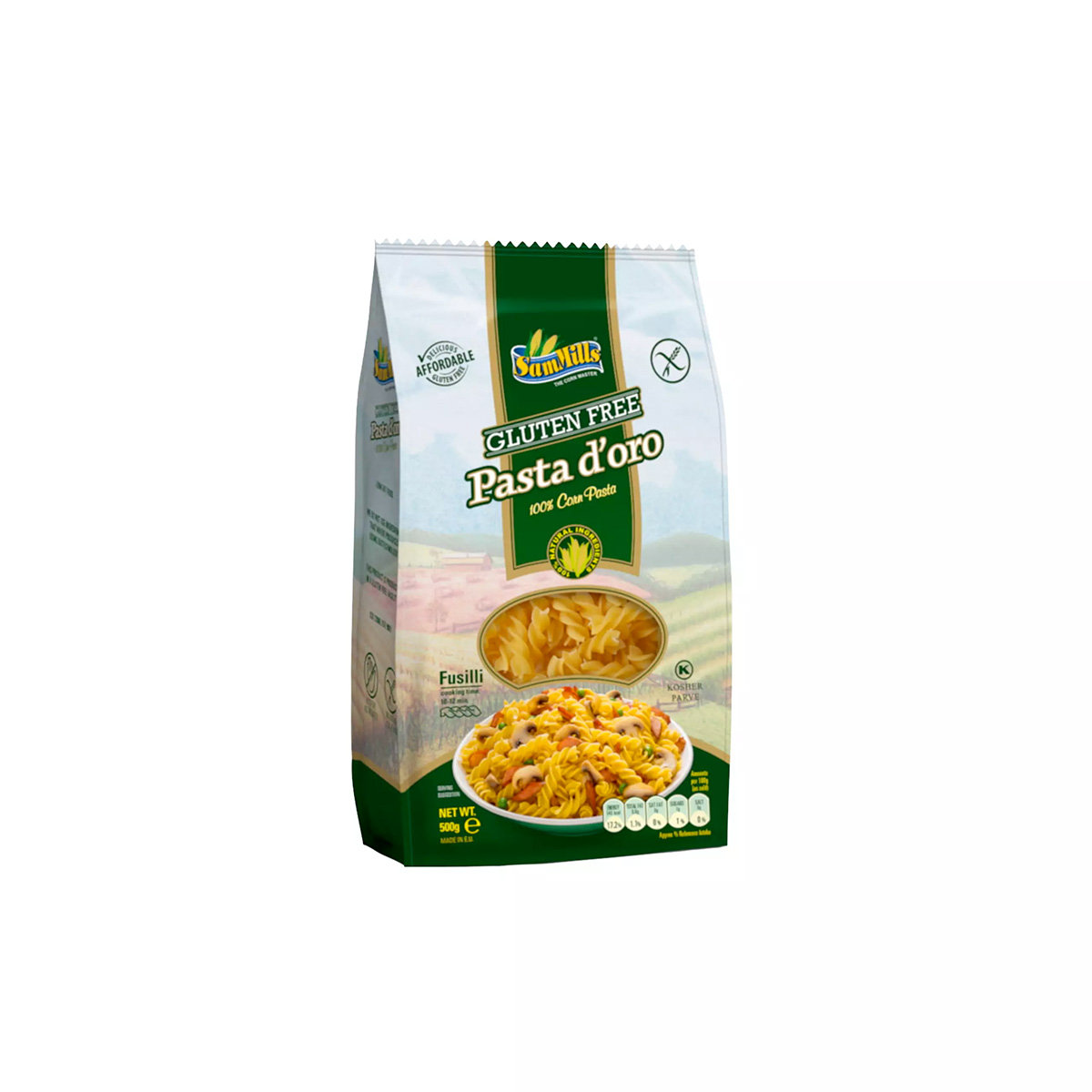 Sam Mills Makaron bezglutenowy świder 500g