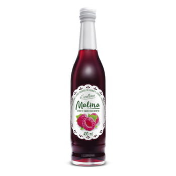 Syrop Excellence O Smaku Malinowym Serwetka 430 Ml. Suplement Diety