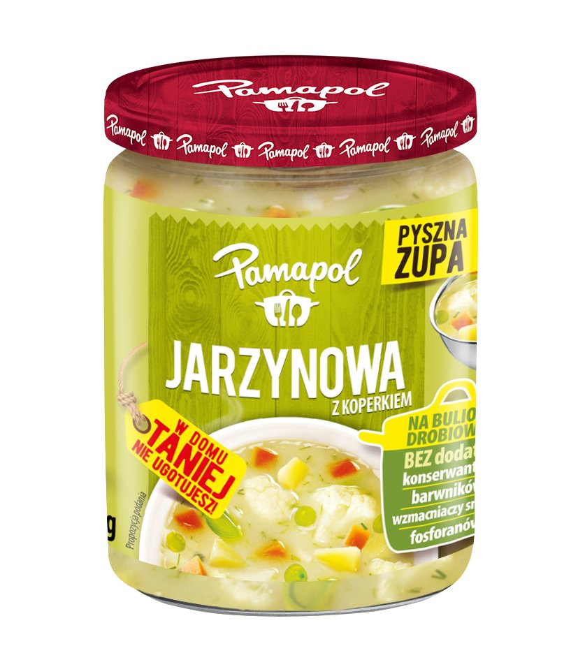 Pampapol Zupa Jarzynowa Z Koperkiem - 470G