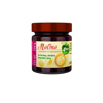 4tea MALINA Z SOKIEM CYTRYNOWYM 225 ML 4TEA zakupy dla domu i biura! 48150791