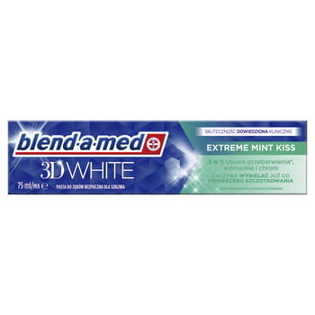 Procter & Gamble 3D White Extreme Mint Kiss - pasta do zębów 75 ml