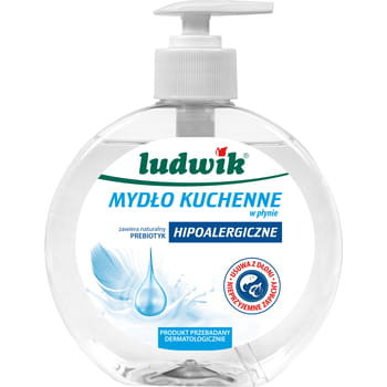 Ludwik Mydło kuchenne w płynie Hipoalergiczne 380 ml