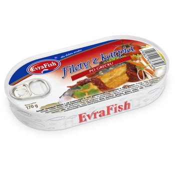 EVRAFISH STEK.FILET/KARP PO GRECKU.170G EVRAFISH 170 G zakupy dla domu i biura! 42055384