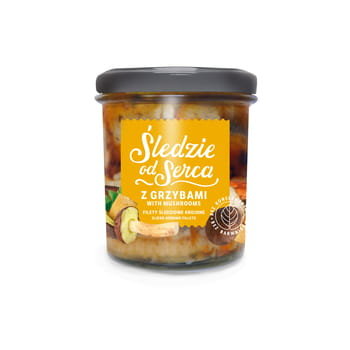 Śledzie Od Serca Z Grzybami 300G Contimax